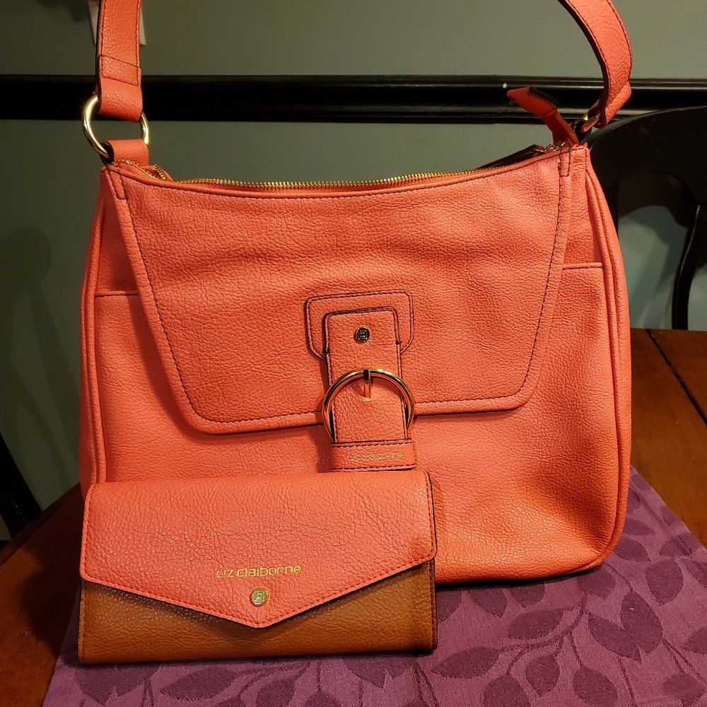 Liz Claiborne Handbag and Wallet